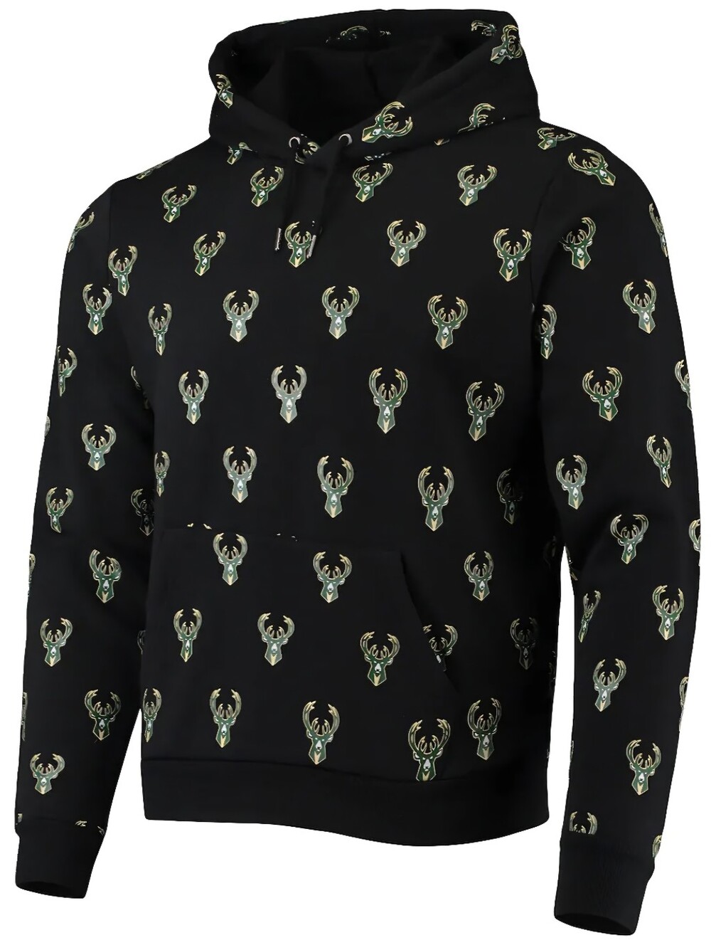NWOT The Wild Collective Milwaukee Bucks Hoodie Sweatshirt - Size Small - Unisex